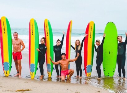 Venice Beach Surf Class from Los Angeles